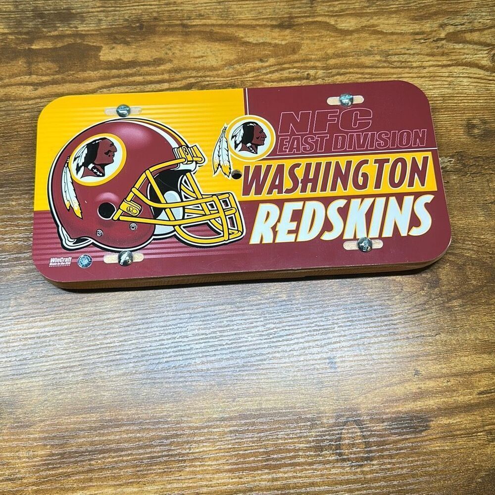 Vintage Washington Redskins‎ WinCraft Made in USA DIY Clock Football Collectible